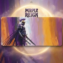 ORYN Legendary Warriors - Purple Reign Edition | 70X30cm Gaming Mousepad - (3mm Kalınlık)