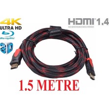 Alfais 4239 HDMI Kablo 1.4b 3D 1.5 Metre Gold Kablo ile Yüksek Hızda Bağlantı Sağlayın