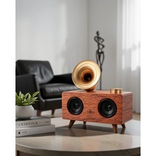 Midas Toptan Bluetooth Retro Radyo Hoparlör Ahşap Renk UCZZZB6SPEAKERRRRR3-1