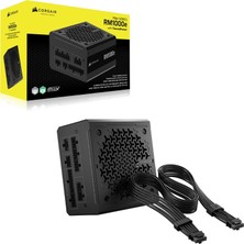 Corsair Corsaır RM1000E 1000W 80+ Platinum Gen 5.1 Atx 3.1 140MM Fan Full Modüler Low Noise Güç Kaynağı