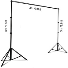 Utp Profesyonel Fon Standı 3x3 Metre Hafif Tasarım ve Dayanıklı Malzeme ile Taşınabilir