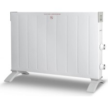 Luxell HC-2947 Beyaz Konvektör Isıtıcı 2500W Güç ile Ayarlanabilir Termostatlı Konforlu Isıtma