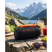 Midas Toptan Kablosuz Hoparlör Bluetooth 5.1 Rgb Işıklı UCZZZBOMBOX3PROSİYAH-6