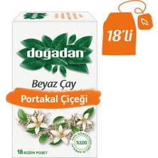 5 Adet Doğadan Beyaz Çay Portakal Çiçeği 18'li