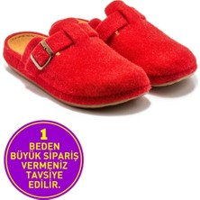 Twigy Tuana Sabo Çocuk Ev Terliği Kırmızı 30/35