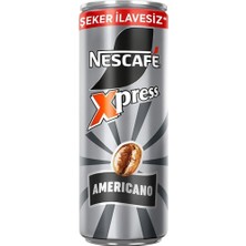 TeknoKapsül Nescafé Xpress Americano Şekersiz Soğuk Kahve 250 ml