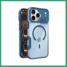 S'82 Joko iPhone 17 Pro Uyumlu Zinko Magsafe Kapak - Lacivert BZS82