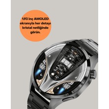 Alemdar Pazarlama SW80 Akıllı Saat 1.93″ Ultra Hd Ekran 700 Mah Batarya 3 Kordon Yeni Nesil