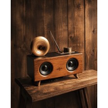 Alemdar Pazarlama Nostaljik Görünümlü Bluetooth Bağlantılı Speaker