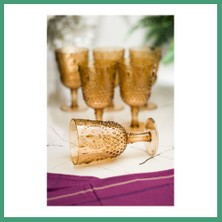 S'82 Akrilik Bal 6'lı Kadeh & Su Meşrubat Kahve Yanı Bardağı 450 ml ( Cam Değildir ) BZS82