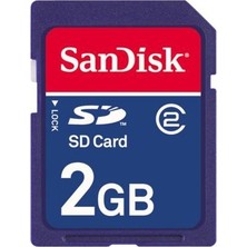 Sandisk 2GB SD Kart SDSDB-002G-B35 Yüksek Okuma Yazma Hızı ile Ultra Performanslı Hafıza Kartı