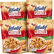 Eti Lifalif Granola Kuru Elma ve Hurmalı 200 gr x 4 Adet