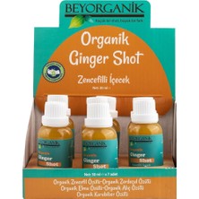 TeknoKapsül Beyorganik Organik Ginger Shot (Pestisit Analizli)