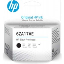 HP 6ZA17AE Siyah Printhead Uyumlu HP Smart Tank 500 515 530 615 Modelleri İçin Tek Parça