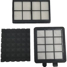 Stilevs Elektrikli Süpürge Filtre Seti Hepa Filtre ve Hava Giriş Süngeri 1 Adet Fersan Filtre