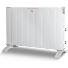 TemmuzX Hc -2947 Beyaz Konvektör Konveksiyonel Isıtıcı 2500W Yeni