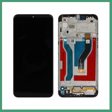 S'82 Samsung A10S Dokunmatik Ekran Siyah Çıtalı (Servis BZS82