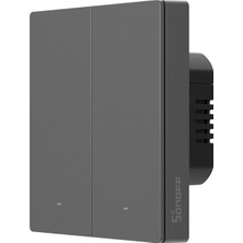 TemmuzX M5 Matter Akıllı Işık Anahtarı, 2.4ghz Wifi'li, 2'li Yaylı Anahtar, Zamanlayıcı & Sesli Kontrol, Matter, Alexa & Google Home ile Uyumlu, Nötr Kablosu