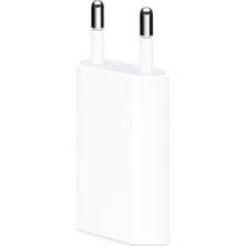 Apple 5 W USB Girişli Güç Adaptörü Ev Şarj Adaptörü MGN13TU/A Hızlı Şarj Yok Uyumlu Modeller için
