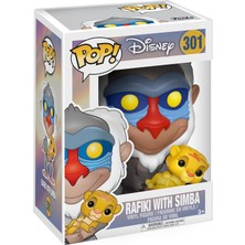 Funko Pop Disney Simba Oyuncak ile Aslan Kral-Rafiki "