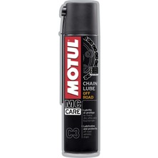 Motul C3 Off-Road Zincir Yağı 400 Ml Kremsi Koruma O-ring X-ring Z-ring Uyumlu Yüksek Performans