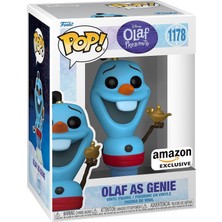 Funko 61822 Pop Disney: Olaf Presents Olaf As Genie Oyuncak Figür