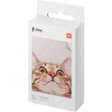 Xiaomi Parlak Fotoğraf Kağıdı 20'li Set 2x3 inç Taşınabilir Yazıcılarla Uyumlu Geri Dönüşebilir Malzeme