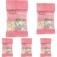 TeknoKapsül Dr. Oetker Dekor Pasta Süsü Kelebek 10 gr 5li Paket