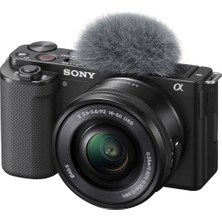 Sony ZV-E10 16-50mm Lens 24.2 MP Aynasız Fotoğraf Makinesi 4K Video Çözünürlüğü ile Gelişmiş Performans