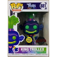 Funko Pop Filmler Trolls World Tour Special Limited Edition King Arabası Karanlıkta Parlayan #881
