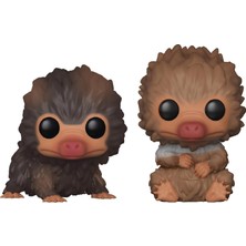 Funko Pop Movies: Fantastic Beasts 2 Crimes Of Grindelwald - Baby Niffler (Brown And Tan) 2-Pack