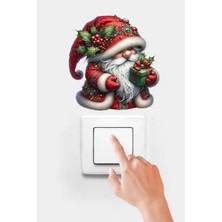 Panda Sokağı Priz Sevimli Priz Cüceler Sticker Seti ve Kurabiye