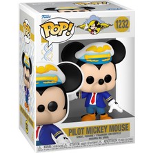 Funko Pop! Disney: Mickey Mouse Pilot - (Blue Suit) - Amazon'a Özel - Vinil Koleksiyon Figürü