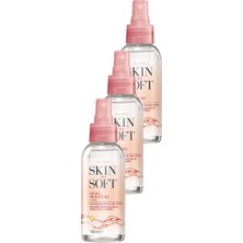 Avon Skin So Soft Silky Nemlendirici Besleyici Kuru Yağ Vücut Spreyi 150 Ml. Üçlü Paket