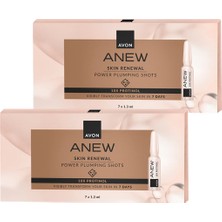 Avon Anew Skin Renewal Power Yüze Dolgun Görünüm Veren Serum Ikili Paket