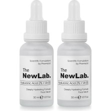 Hyalüronik Asit Yoğun Nemlendirici Cilt Bakım Serumu 30 ml (Hyaluronic Acid 2% Vit B5) (2 Paketi)