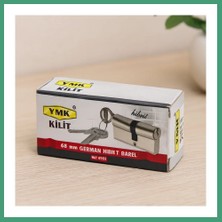 S'82 68 mm Hibrit Silindir Barel - Nikel Saten, 3 Anahtar BZS82