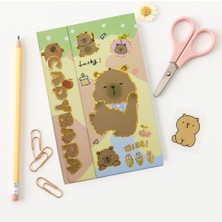 Aydogan's 22X15 Capybara Temalı Mıknatıs Kapaklı Defter (100 Yaprak) - M1