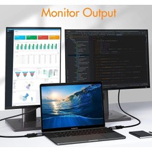 Aydogan's Type-C To Displayport Çevirici USB C Macbook Uyumlu Adaptör Notebook Uyumlu Dönüştürücü S1721