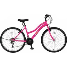 Ümit 2434 Explorer Kadın Dağ Bisikleti V 24 Jant 21 Vites Pembe
