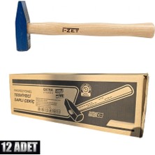 I-Zet 200 Gram Ağaç Saplı Çekiç 12 Adet