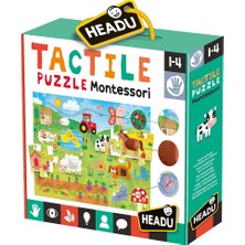 Headu Puzzle Tactile Montessori (1-4 Yaş) MU-23592