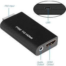 Aydogan's 4650 Ps2 To HDMI Tv Kablosu Çevirici Dönüştürücü Adaptör