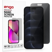 Aydogan's Apple iPhone 18 Pro ile Uyumlu Hayalet Ekran Koruyucu Yandan Görünmeyen Anti-Spy Gizlilik Koruması, 9h Kırılmaz Nano Cam