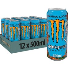 TeknoKapsül Monster Mango Loco Enerji Içeceği Kutu 12X500 ml