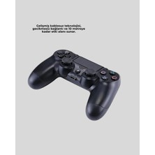 İlkyaz Fashion Kablosuz Ps4 Oyun Kolu Titreşimli Kontrol 10 Metre Uyumlu