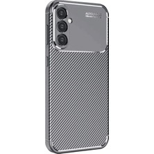 Marsilyan™- Samsung Galaxy A26 Kılıf Auto Focus Karbon Kapak - Gri