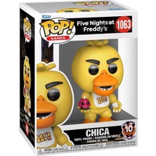 Funko Pop Games: Five Nights At Freddy's - Chica (10TH Anniversary), Oyuncak Figür