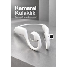 Hace Bazaar Kameralı Bluetooth Kulaklık Fotoğraf ve Video Kayıt Özellikli