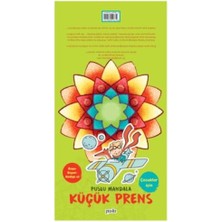 TeknoKapsül Puslu Mandala - Küçük Prens Boya-Kopar-Hediye Et
